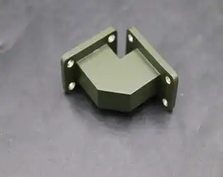 What are the key design elements of a Waveguide Miter Bend?